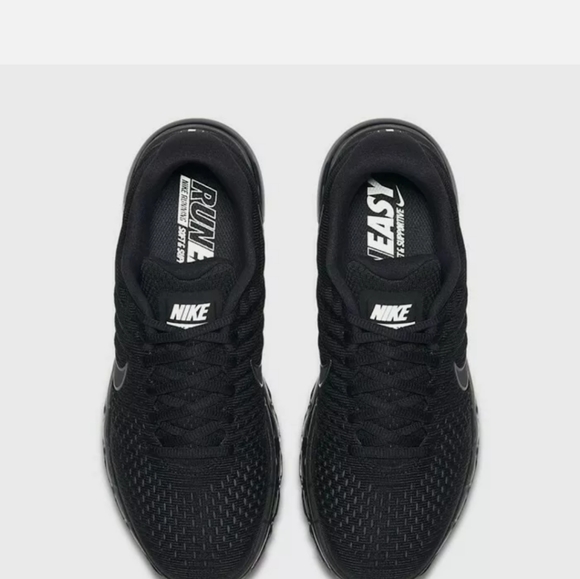 NIKE AIR MAX 2017 TRIPLE BLACK MEN\'S SIZES NEW main image 8
